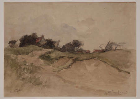 The Downs near Katwyk, c1860-1920. Creator: Carel Nicolaas Storm.