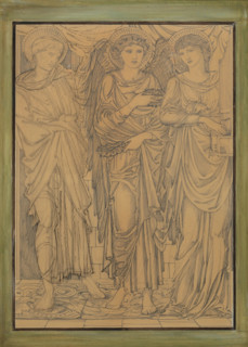 Valerian and the Angel, c1874. Creator: Sir Edward Coley Burne-Jones.