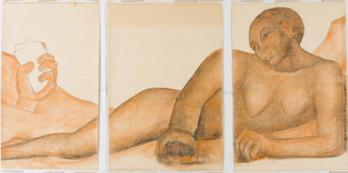 Figure Representing the Black Race (First Version), 1932. Creator: Diego Rivera.
