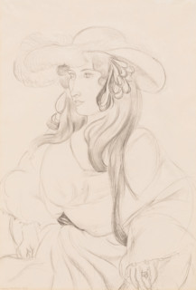 Plumed Hat, 1919. Creator: Henri Matisse.