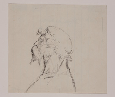 An Old Man, between 1840 and 1879. Creator: William Rimmer.