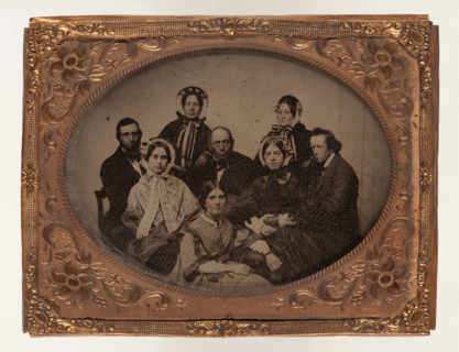 Group Portrait with Jane P. Hoyt, between 1860 and 1870. Creator: Unknown.