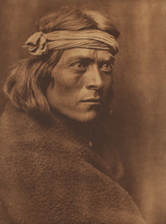A Zuñi Governor, 1925. Creator: Edward Sheriff Curtis.