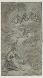 Christ in the Garden of Gethsemane, between 1692 and 1768. Creator: Jean Restout.