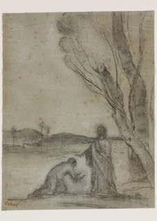 Noli Me Tangere, between 1796 and 1875. Creator: Jean-Baptiste-Camille Corot.