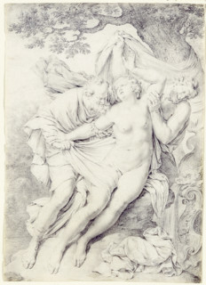 Susannah and the Elders, between 1662 and 1747. Creator: Willem van Mieris.