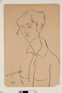 Yvonne, 1918. Creator: Amadeo Modigliani.