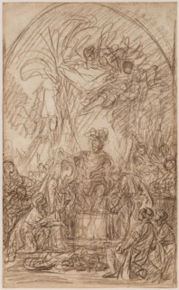 The Magnanimity of Scipio, between 1760 and 1769. Creator: Francois Boucher.
