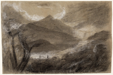 Schroon Mountain, Adirondacks, c1837. Creator: Thomas Cole.