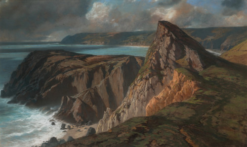Cape La Hague, 19th century. Creator: Charles Francois Eustache.