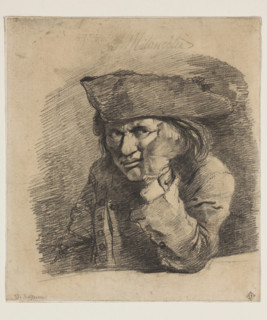 La Mélancolie, between 1789 and 1810. Creator: Jean-Jacques de Boissieu.
