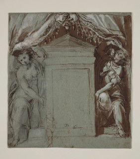Study for a Wall Decoration, c1561. Creator: Federico Barocci.