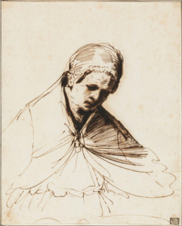 Pope Gregory the Great, between 1646 and 1647. Creator: Guercino.