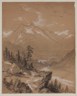 Mountain Valley, 19th century. Creator: John William Casilear.