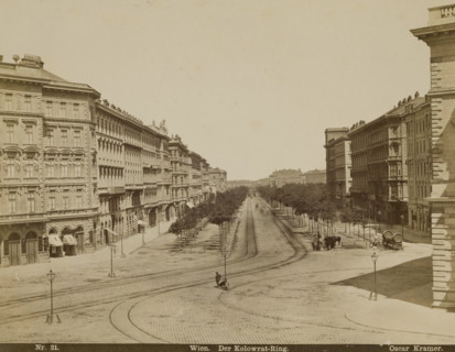 Wien. Der Kolowrat Ring, late 19th century. Creator: Oscar Kramer.