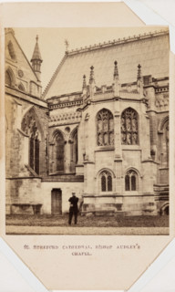 Hereford Cathedral, Bishop Audley Chapel, mid-late 19th century. Creator: Francis Bedford.