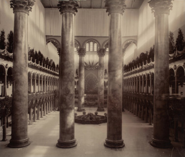Interior Courtyard, U.S. Pension Building, Washington D.C., between 1850 and 1875. Creator: Unknown.