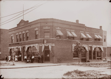 Untitled (Otto Ziemann, Sample Room, 2528 Jefferson, Detroit, Michigan), between 1910 & 1935. Creator: Wendell Hotter.