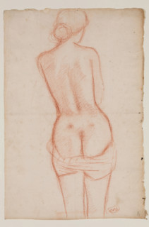 Female Nude, between 1861 and 1944. Creator: Aristide Maillol.