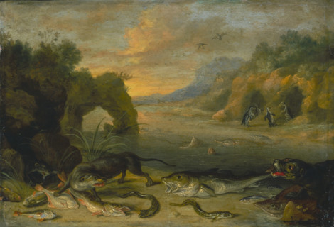 Water, between 1660 and 1670. Creator: Jan van Kessel.