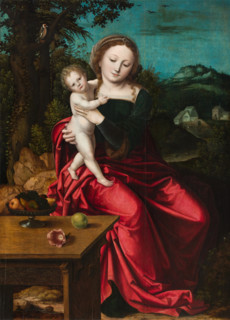Madonna and Child, c1515. Creator: Master with the Parrot.