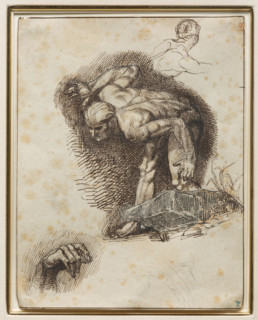 Climbers, between 1791 and 1824. Creator: Theodore Gericault.