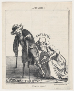 Pauvre vieux!, 1869.  Creator: Honore Daumier.