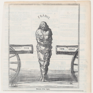 Histoire d'un règne, 1870. Creator: Honore Daumier.