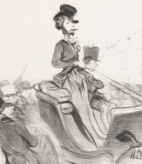 Un soi disant Négociant..., 1840. Creator: Honore Daumier.