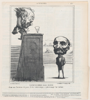 Rentré de Banquo-Glais-Bizoin, 1869. Creator: Honore Daumier.