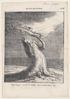 Pauvre France!, 1871 Creator: Honore Daumier.