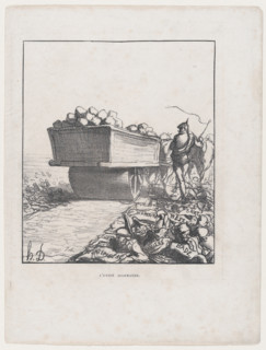 L'Unité Allemande, 1870. Creator: Honore Daumier.
