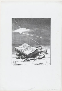 Page d'histoire, 1870.  Creator: Honore Daumier.