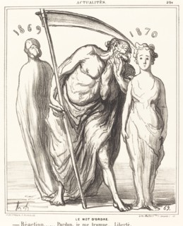 Le Mot d'Ordre, 1869. Creator: Honore Daumier.