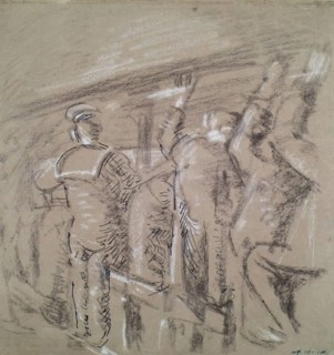 Gallery of the Old Mogul, c1899. Creator: Walter Richard Sickert.