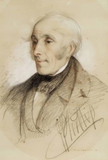 Portrait Sketch, c1840s. Creator: John Phillip.