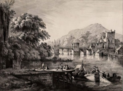 Landscape, 1800. Creator: Jean-Jacques de Boissieu.