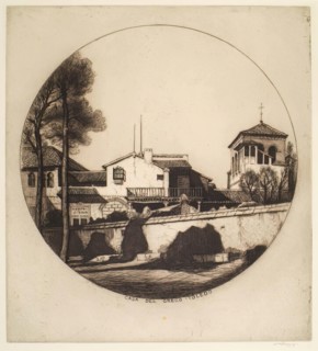 Casa Del Greco, Toledo, 1913. Creator: William Strang.