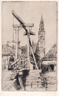 The Kwankelbrig, Edam, c1912. Creator: Martin Hardie.