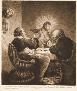 Supper at Emmaus, c1760s-1780s Creator: William Baillie.