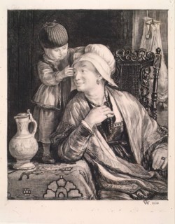 A Dutch Interior-Woman and Child, 1820-1821. Creator: David Wilkie.