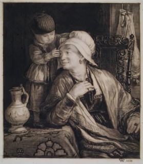 The Flemish Mother, c1820. Creator: David Wilkie.