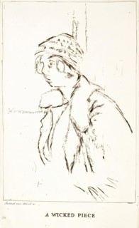 A Wicked Piece, c1922. Creator: Walter Richard Sickert.