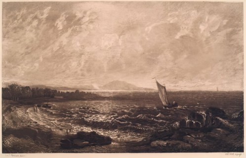 Aberlady Bay, (c1820s), c1889. Creator: William Brassey Hole.