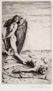 Death Defeated, 1888. Creator: William Strang.