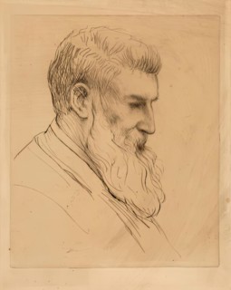 Portrait de Craibe Angus, 1879. Creator: Alphonse Legros.