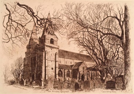 Old Machar Cathedral, c1900s. Creator: Unknown.