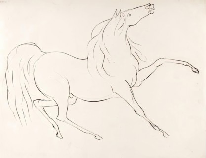 A Horse, 1825-1839. Creator: James Howe.