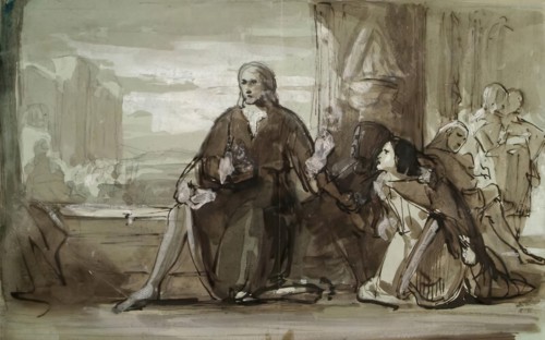 Historical Composition, c1840s. Creator: John Phillip.