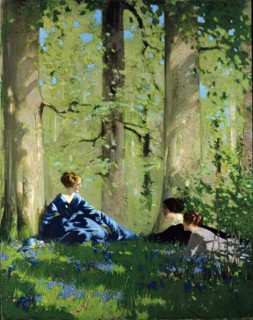 Spring in the Birch Wood. Creator: George Henry.
